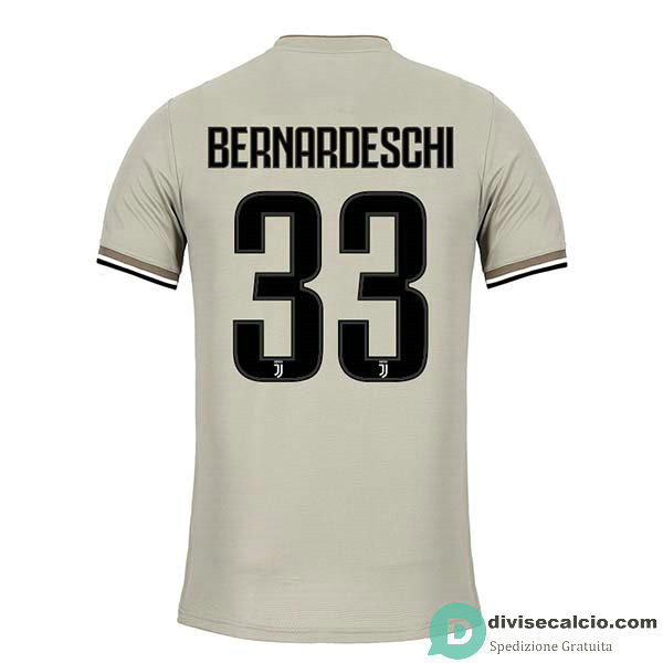 Maglia Juventus Gara Away 33#BERNARDESCHI 2018-2019