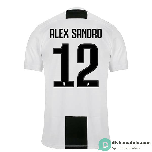 Maglia Juventus Gara Home 12#ALEX SANDRO 2018-2019