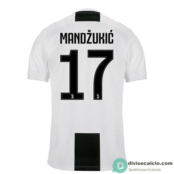 Maglia Juventus Gara Home 17#MANDZUKIC 2018-2019