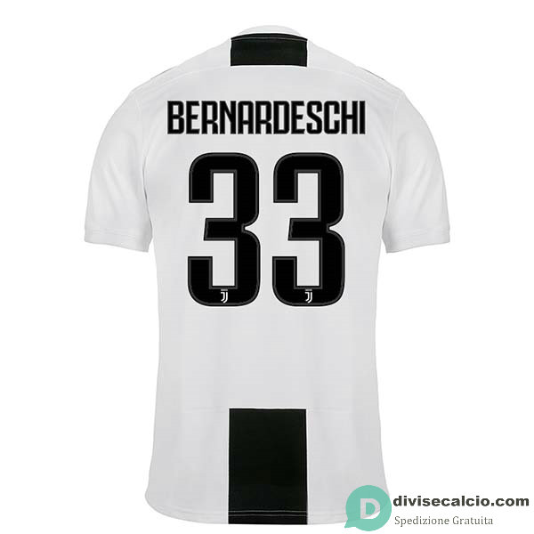 Maglia Juventus Gara Home 33#BERNARDESCHI 2018-2019