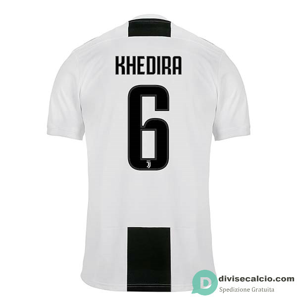 Maglia Juventus Gara Home 6#KHEDIRA 2018-2019
