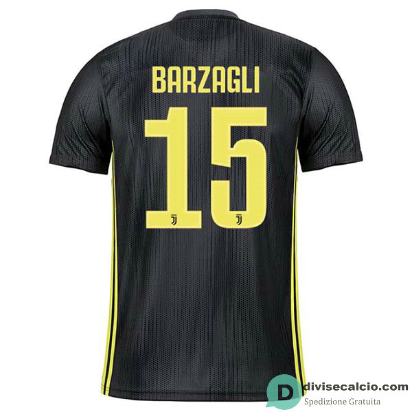 Maglia Juventus Gara Third 15#BARZAGLI 2018-2019