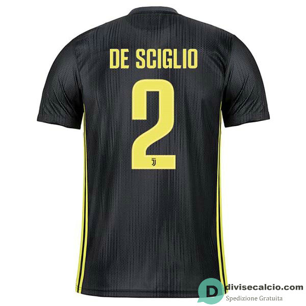 Maglia Juventus Gara Third 2#DE SCIGLIO 2018-2019