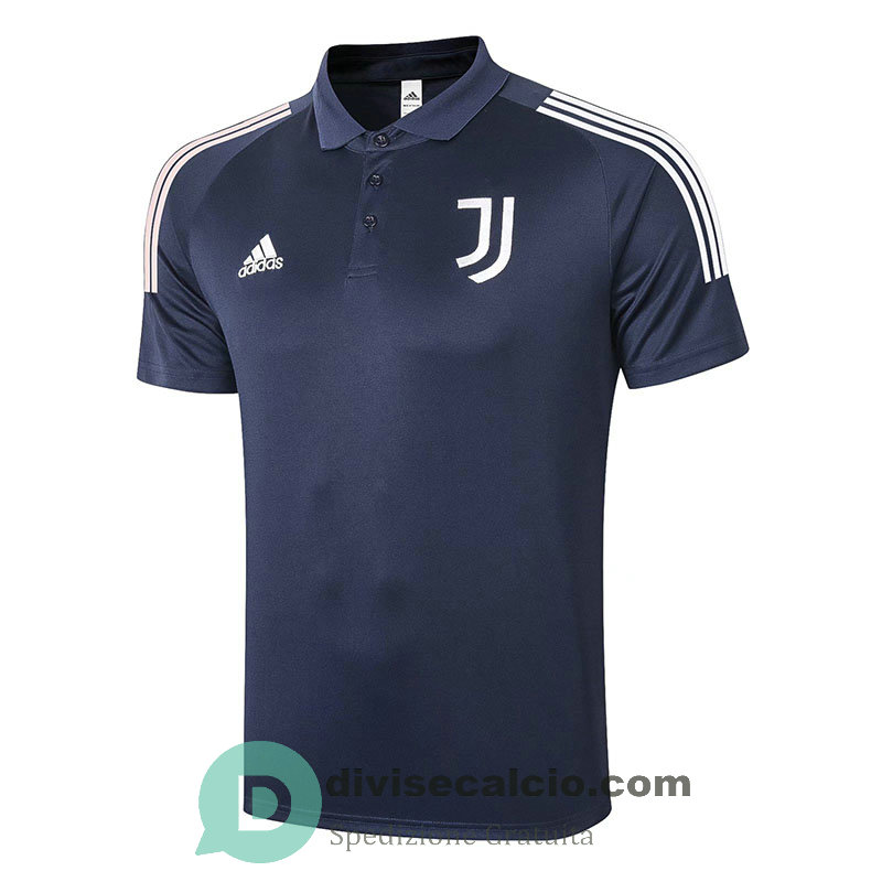 Maglia Juventus Polo Navy Red 2020/2021