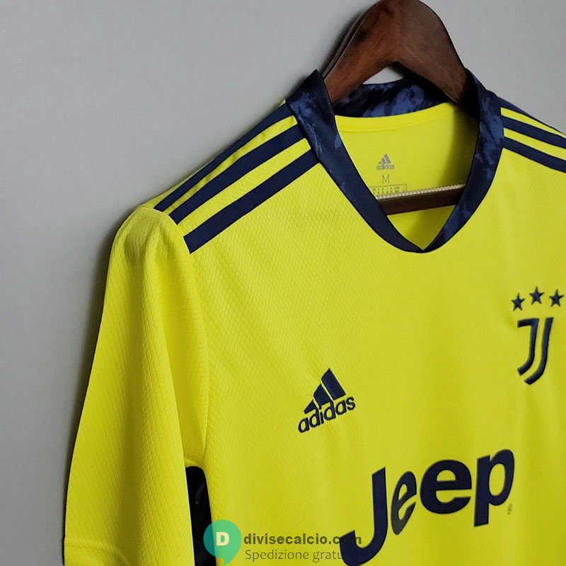 Maglia Juventus Portiere Yellow 2020/2021