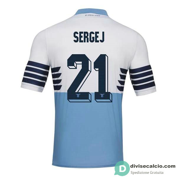 Maglia Lazio Gara Home 21#SERGEJ 2018-2019