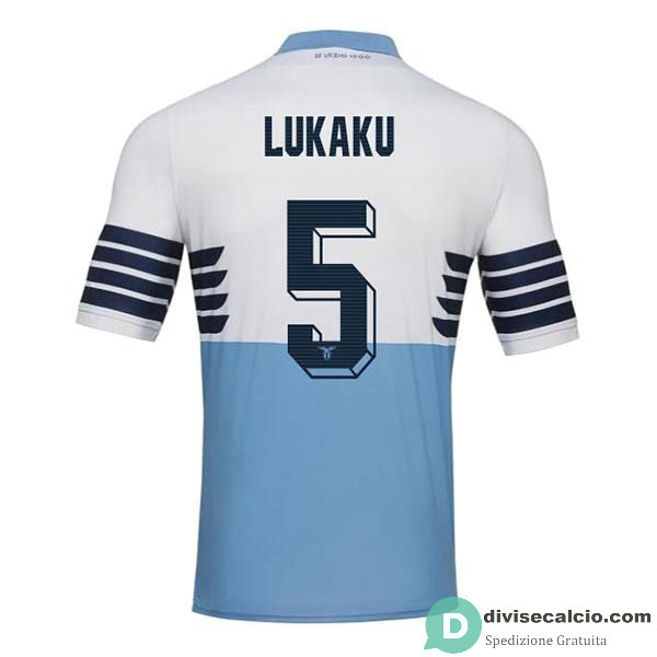 Maglia Lazio Gara Home 5#LUKAKU 2018-2019