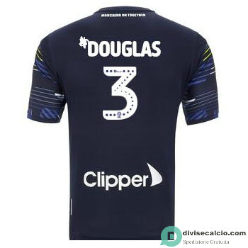 Maglia Leeds United Gara Away 3#DOUGLAS 2018-2019