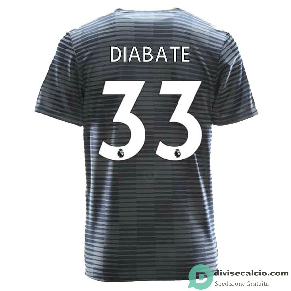 Maglia Leicester City Gara Away 33#DIABATE 2018-2019