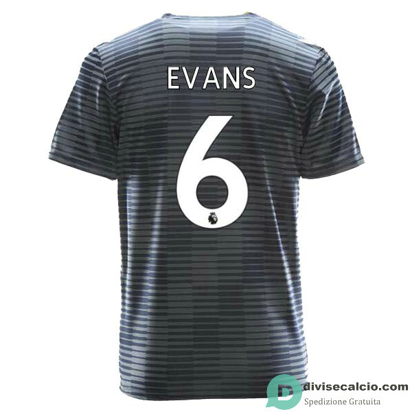 Maglia Leicester City Gara Away 6#EVANS 2018-2019