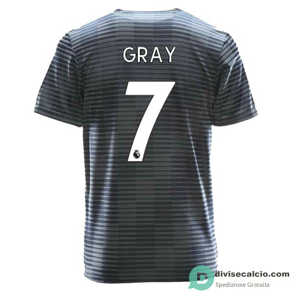 Maglia Leicester City Gara Away 7#GRAY 2018-2019