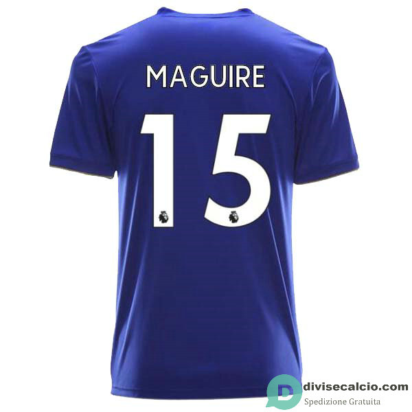 Maglia Leicester City Gara Home 15#MAGUIRE 2018-2019
