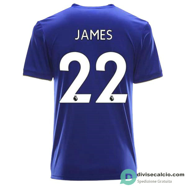 Maglia Leicester City Gara Home 22#JAMES 2018-2019