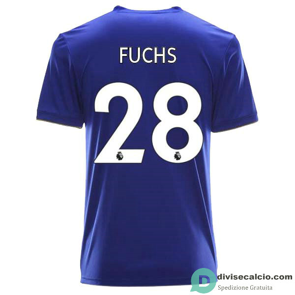 Maglia Leicester City Gara Home 28#FUCHS 2018-2019