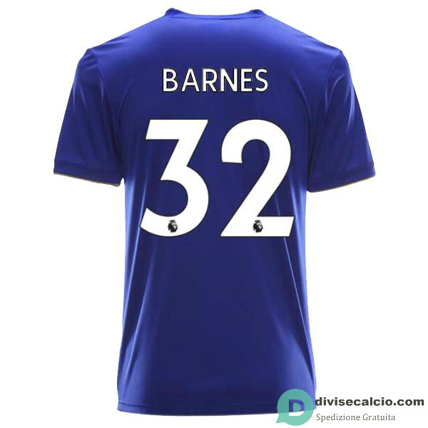 Maglia Leicester City Gara Home 32#BARNES 2018-2019