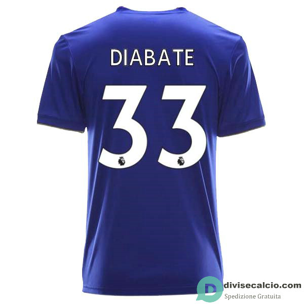 Maglia Leicester City Gara Home 33#DIABATE 2018-2019