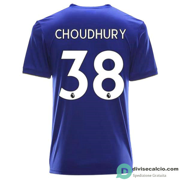 Maglia Leicester City Gara Home 38#CHOUDHURY 2018-2019