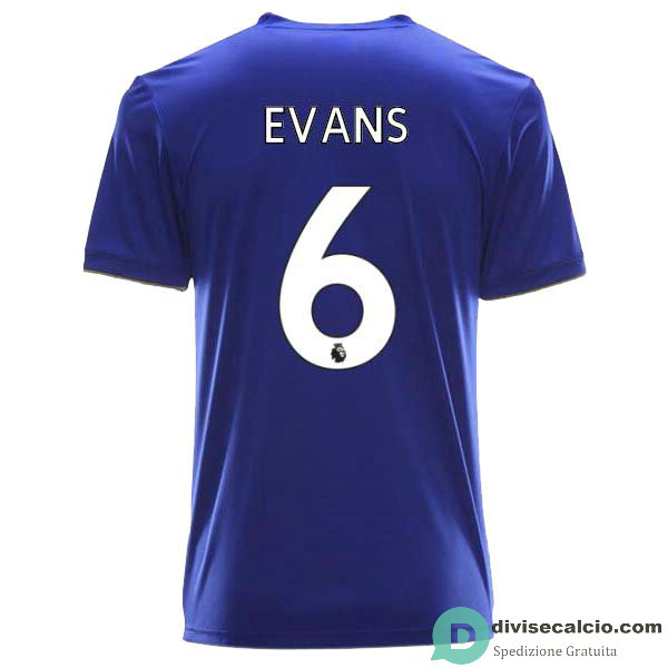 Maglia Leicester City Gara Home 6#EVANS 2018-2019