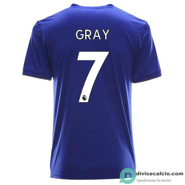 Maglia Leicester City Gara Home 7#GRAY 2018-2019