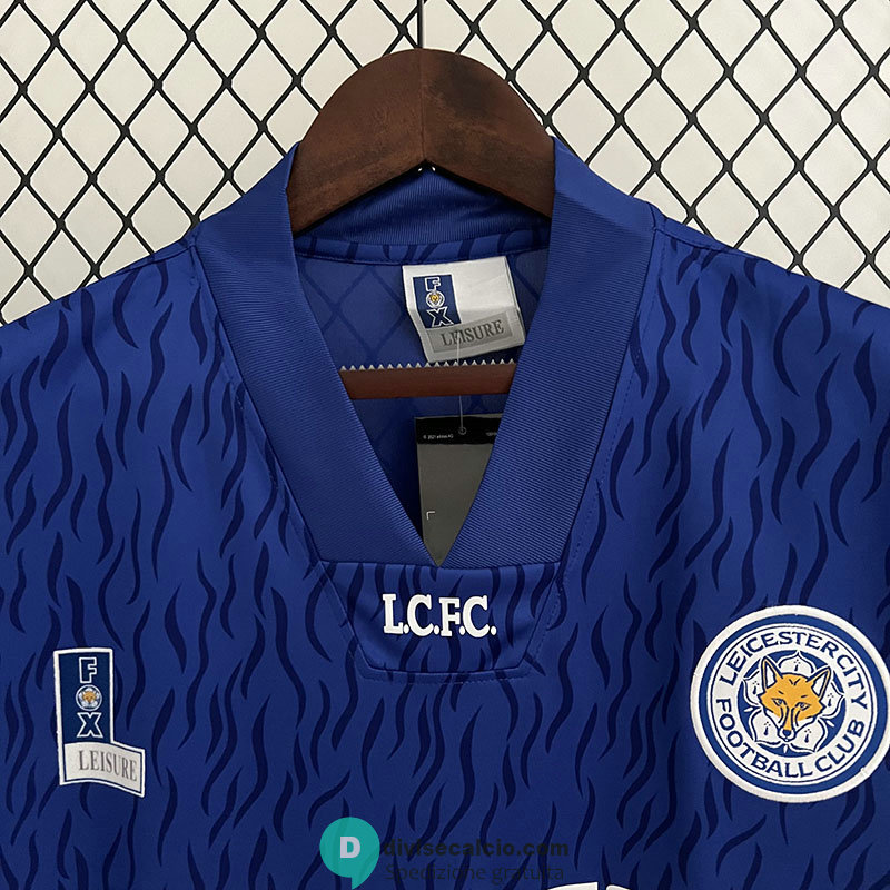 Maglia Leicester City Retro Gara Home 1992/1994