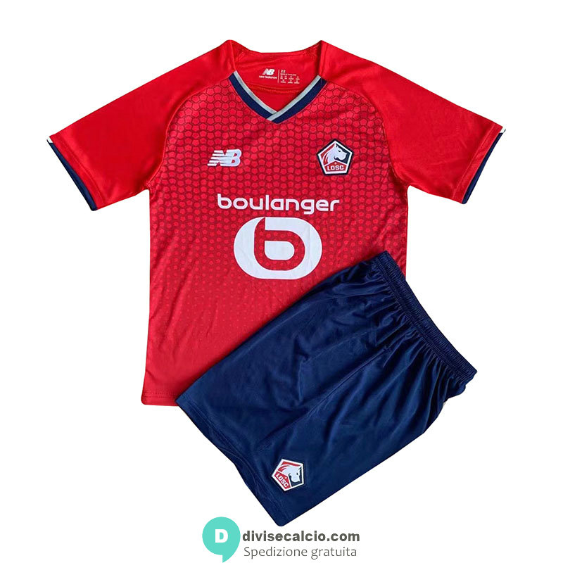 Maglia Lille OSC Bambino Gara Home 2021/2022