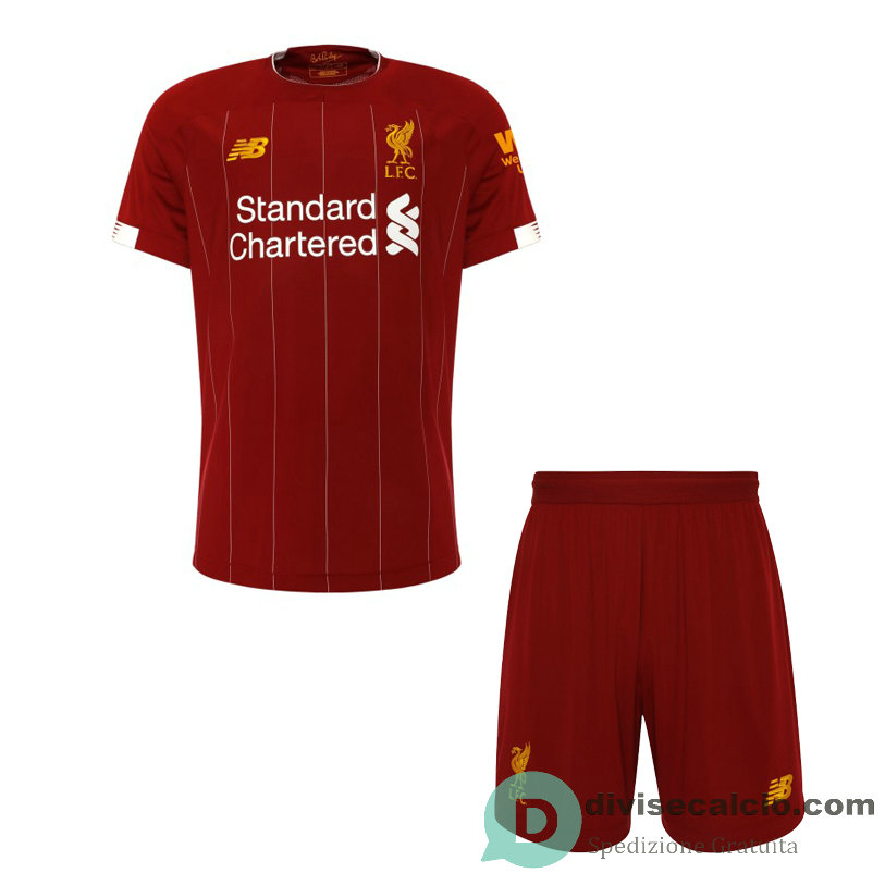 Maglia Liverpool Bambino Gara Home 2019/2020