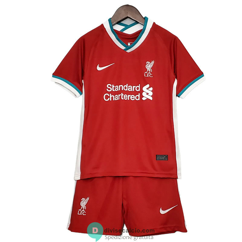 Maglia Liverpool Bambino Gara Home 2020/2021