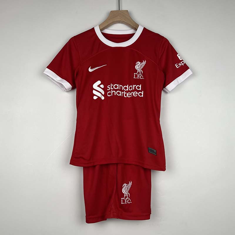 Maglia Liverpool Bambino Gara Home 2023/2024