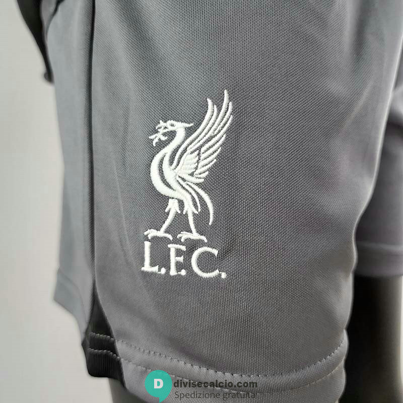 Maglia Liverpool Bambino Portiere Black 2022/2023