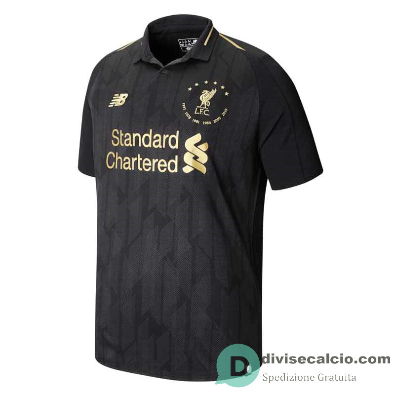 Maglia Liverpool Black 6 Times 2019/2020