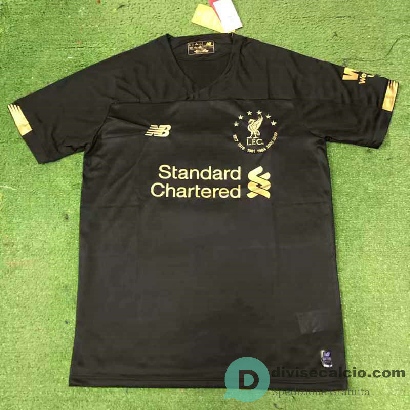 Maglia Liverpool Black 6 Times 2019/2020