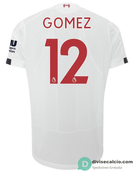 Maglia Liverpool Gara Away 12#GOMEZ 2019-2020