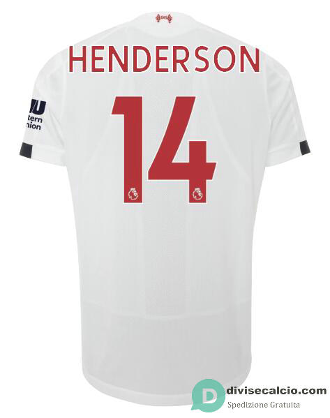Maglia Liverpool Gara Away 14#HENDERSON 2019-2020