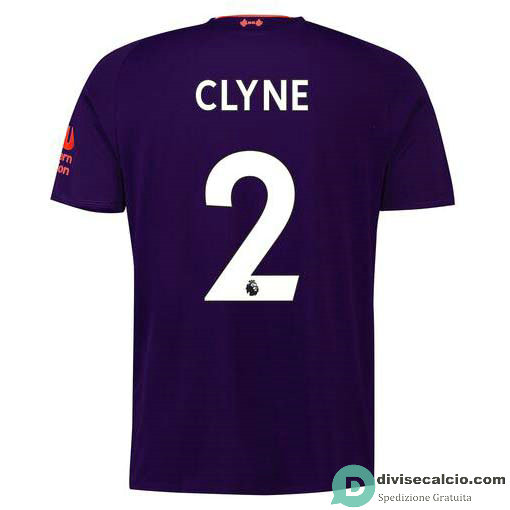 Maglia Liverpool Gara Away 2#CLYNE 2018-2019