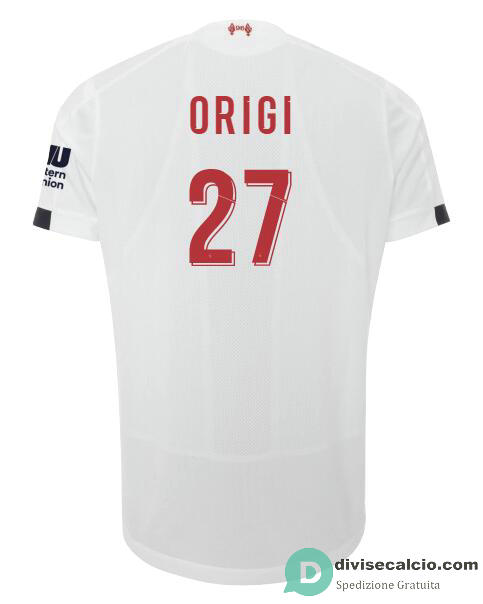 Maglia Liverpool Gara Away 27#ORIGI 2019-2020 LFC