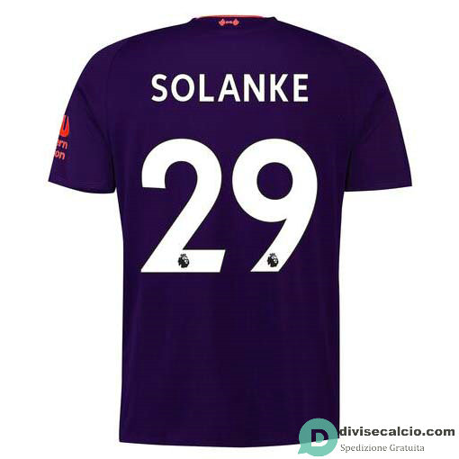 Maglia Liverpool Gara Away 29#SOLANKE 2018-2019