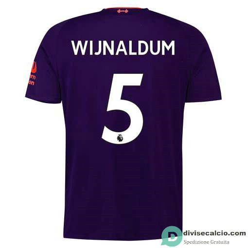 Maglia Liverpool Gara Away 5#WIJNALDUM 2018-2019