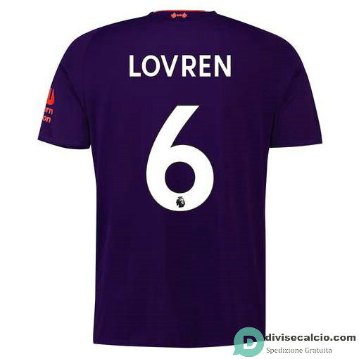 Maglia Liverpool Gara Away 6#LOVREN 2018-2019