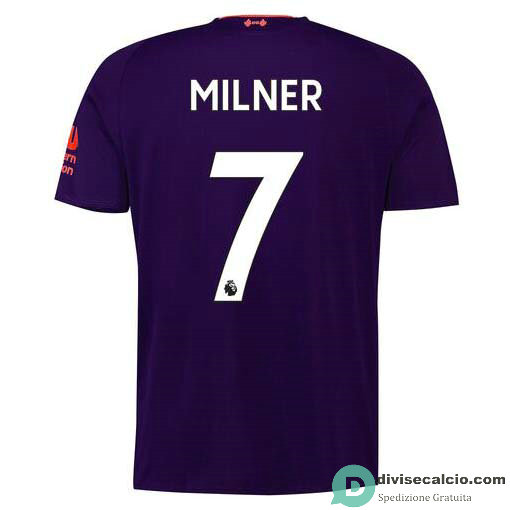 Maglia Liverpool Gara Away 7#MILNER 2018-2019