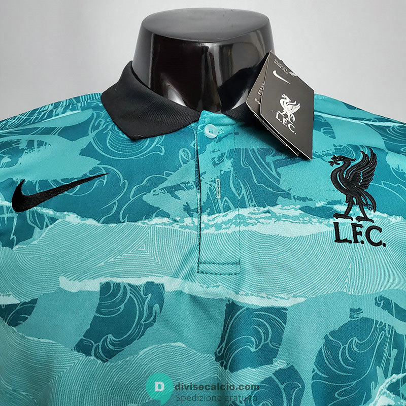 Maglia Liverpool Gara Away Polo 2020/2021