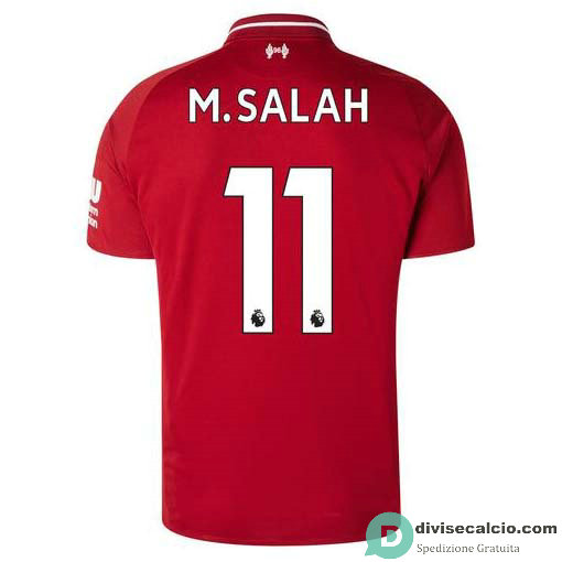 Maglia Liverpool Gara Home 11#M.SALAH 2018-2019