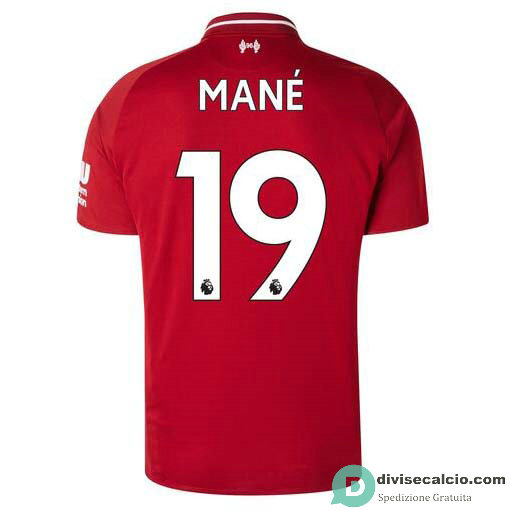 Maglia Liverpool Gara Home 19#MANE 2018-2019