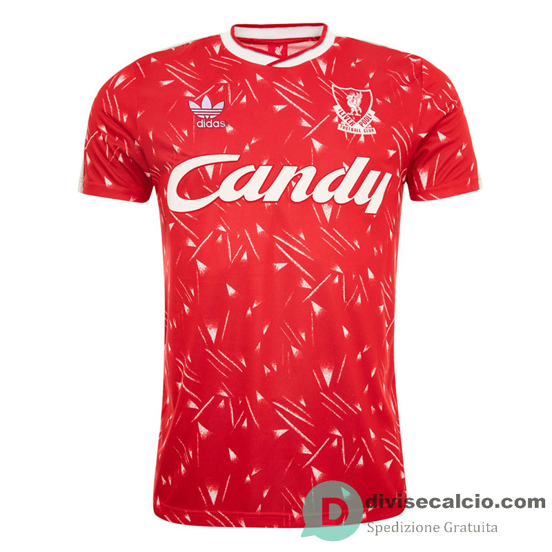 Maglia Liverpool Gara Home 1989 1990