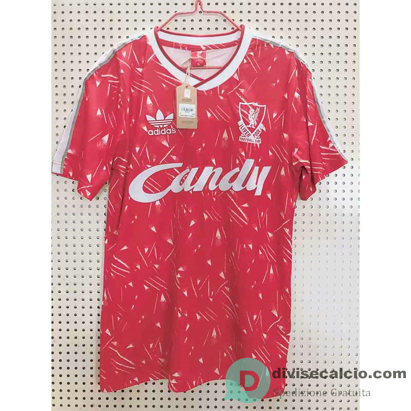 Maglia Liverpool Gara Home 1989 1990