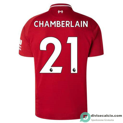 Maglia Liverpool Gara Home 21#CHAMBERLAIN 2018-2019