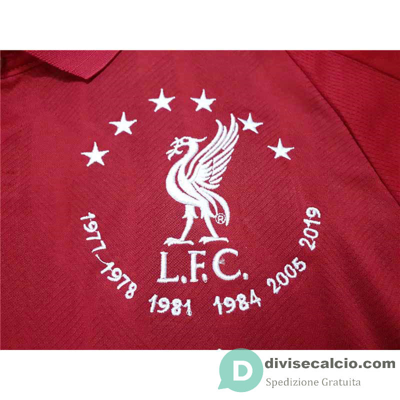 Maglia Liverpool Gara Home 6 Times 2019/2020