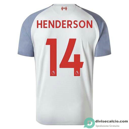 Maglia Liverpool Gara Third 14#HENDERSON 2018-2019