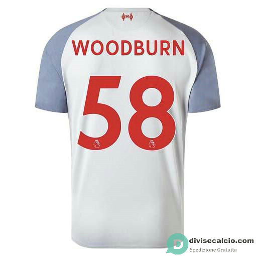 Maglia Liverpool Gara Third 58#WOODBURN 2018-2019