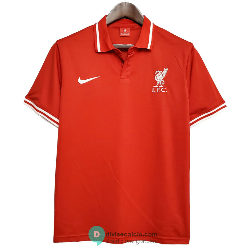 Maglia Liverpool Polo Red 2020/2021