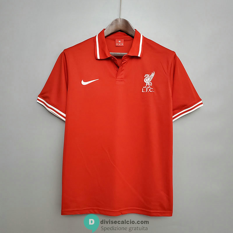 Maglia Liverpool Polo Red 2020/2021